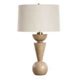Geometrical Stone Table Lamp | Uttermost Cullum