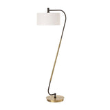 Brass & Bronze Floor Lamp | Uttermost Irwin