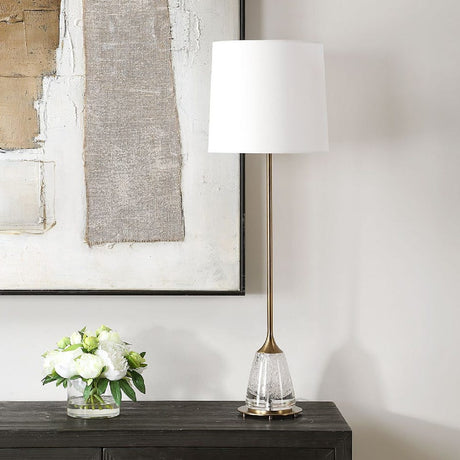   Seeded Glass Buffet Lamp | Oroa.com