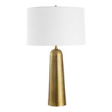 Antique Brass Cylindrical Table Lamp | Uttermost Flinchem