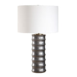 Bronze Porcelain Scalloped Table Lamp | Uttermost Corvair
