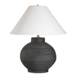 Modern European furniture - Black Porcelain Table Lamp - www.oroa.com