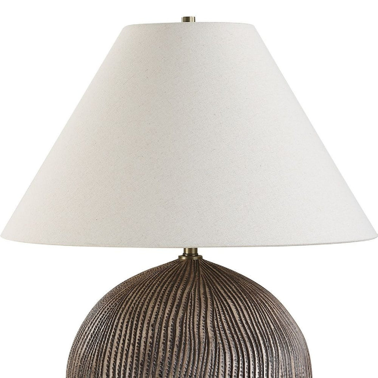   Grooved Porcelain Table Lamp | Oroa.com