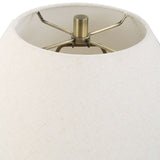Grooved Porcelain Table Lamp | Uttermost Sayre