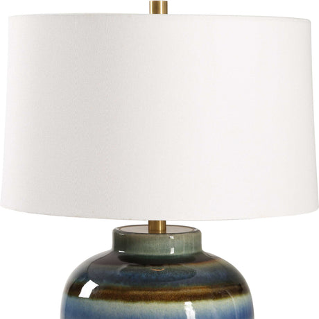 Multi-Toned Ceramic Table Lamp | Uttermost Judarn