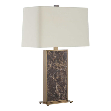 Brown Marble Table Lamp | Uttermost Lafferty
