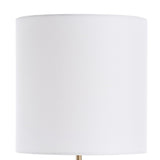 Fluted Green Glass Buffet Lamp | Uttermost Lois