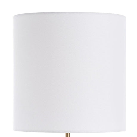 Fluted Green Glass Buffet Lamp | Uttermost Lois