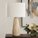 Unfilled Natural Travertine Table Lamp | Uttermost Maury