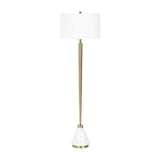 Tapered Brass Floor Lamp | Uttermost Curran