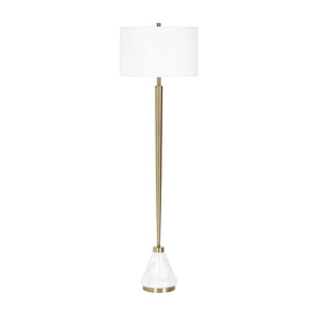 Modern European furniture - Tapered Brass Floor Lamp - www.oroa.com