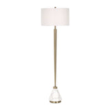 Tapered Brass Floor Lamp | Uttermost Curran