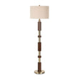 Wooden Cylinders Floor Lamp | Uttermost Stacked - www.oroa.com