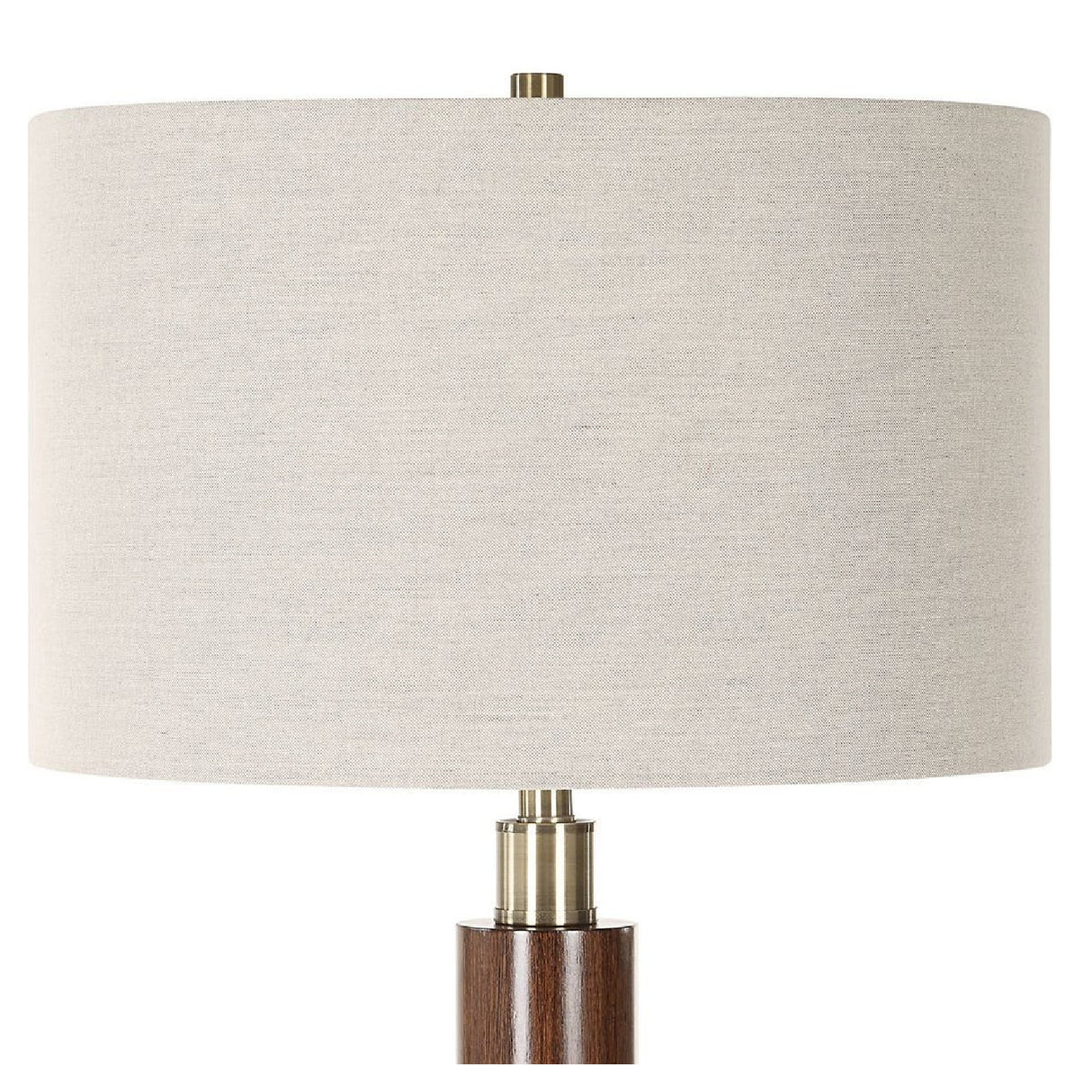 Wooden Cylinders Floor Lamp | Uttermost Stacked - www.oroa.com