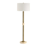 Modern European furniture - Gold Plated Steel Floor Lamp - www.oroa.com