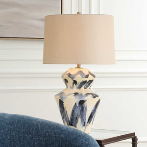   Faceted Ceramic Table Lamp | Oroa.com