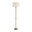 Modern European furniture - White Shagreen Look Floor Lamp - www.oroa.com