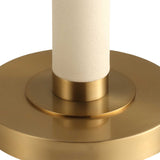 Modern European furniture - White Shagreen Look Floor Lamp - www.oroa.com