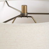 Matte Black Ceramic Table Lamp | Uttermost Bower