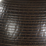 Ribbed Bronze Ceramic Table Lamp | Uttermost Hawkins