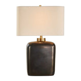 Modern European furniture - Bronze Ceramic Table Lamp - www.oroa.com