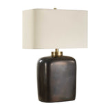 Modern European furniture - Bronze Ceramic Table Lamp - www.oroa.com