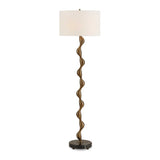 Wavy Bronze Floor Lamp | Uttermost Remolino