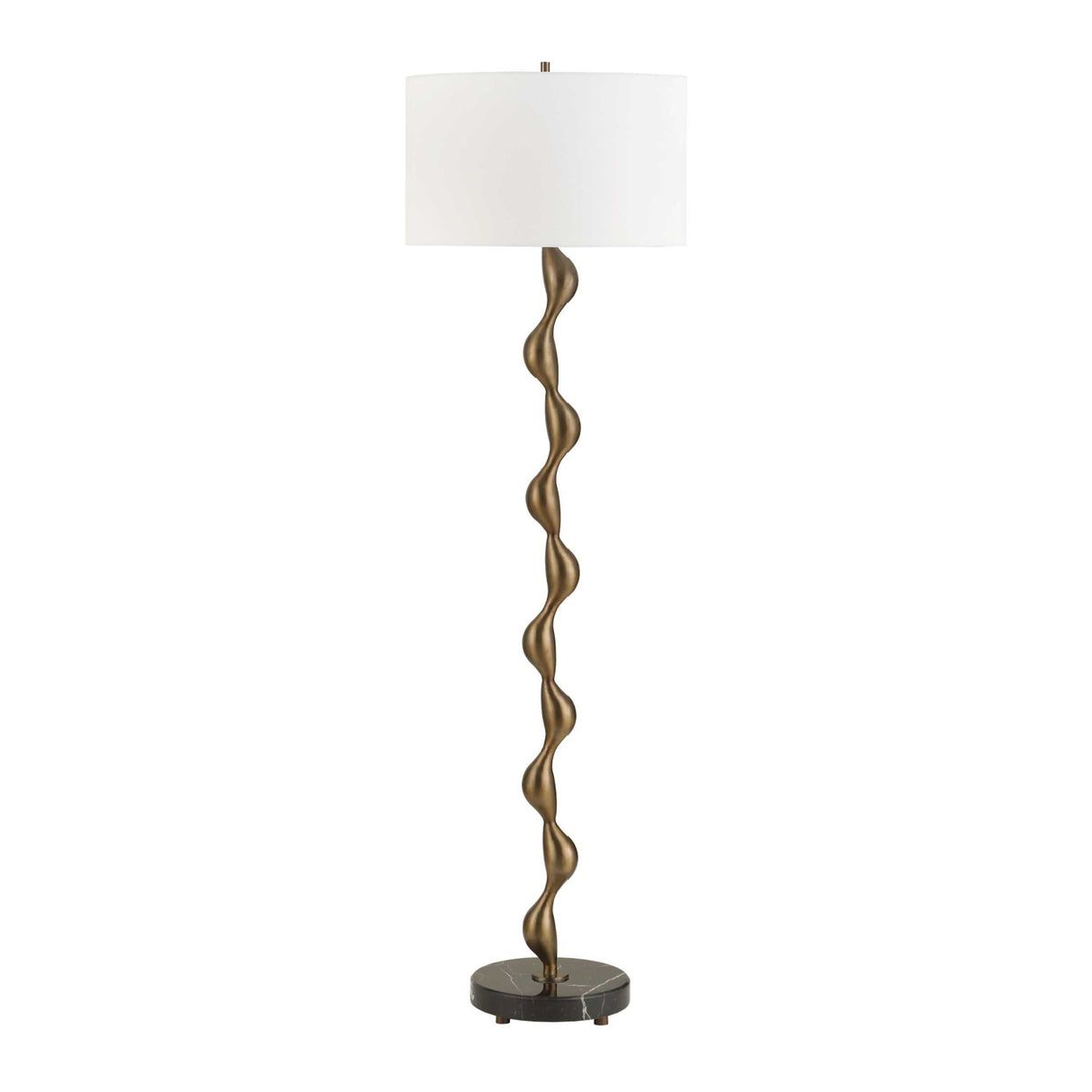 Wavy Bronze Floor Lamp | Uttermost Remolino