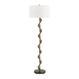 Wavy Bronze Floor Lamp | Uttermost Remolino