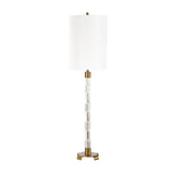 Embossed Crystal Column Buffet Lamp | Uttermost York