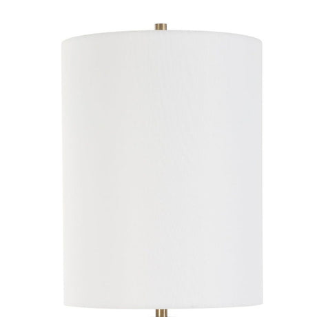 Embossed Crystal Column Buffet Lamp | Uttermost York