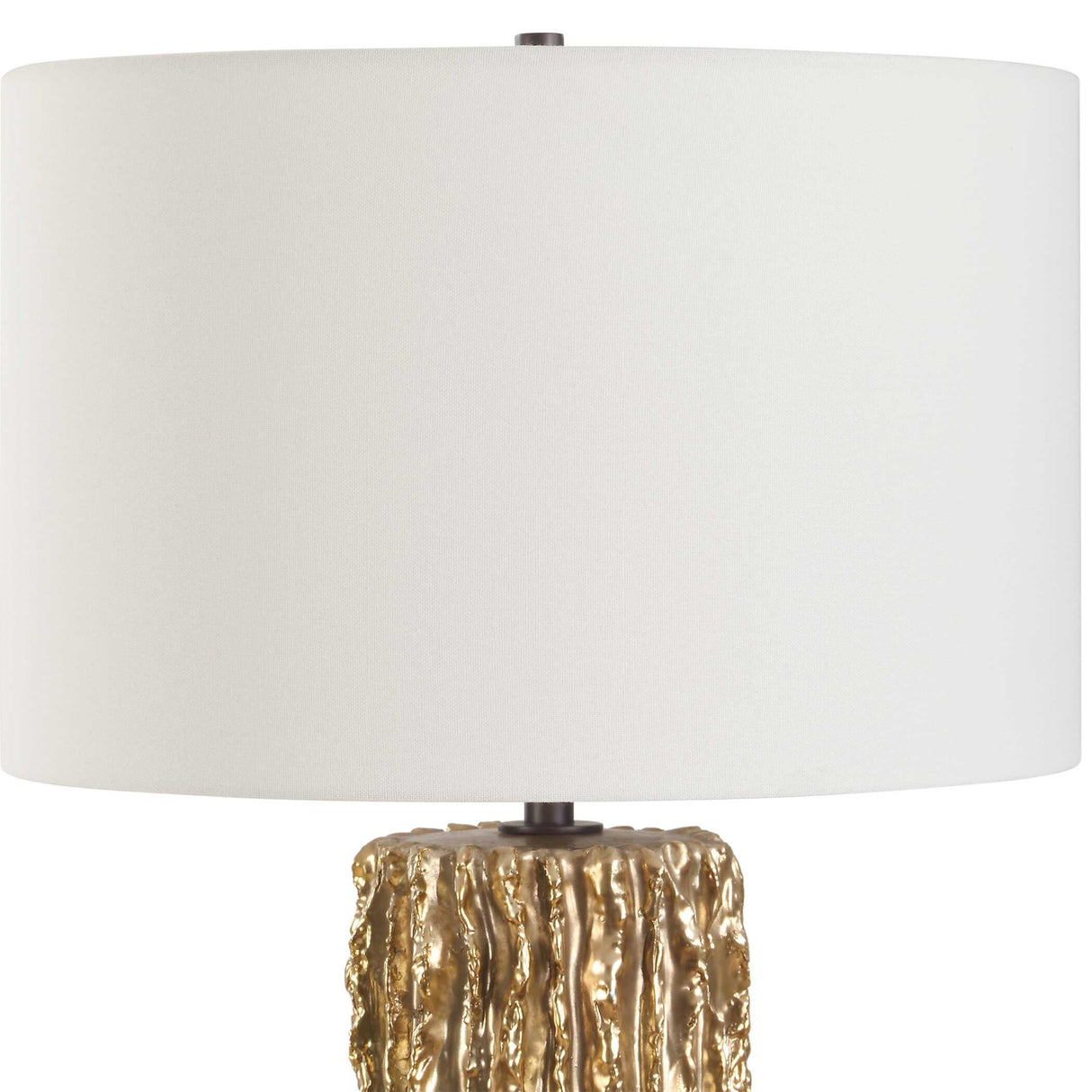 Modern European furniture - Jagged Metallic Gold Table Lamp - www.oroa.com
