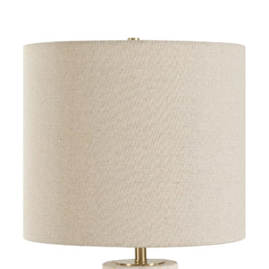   Aged White Ceramic Table Lamp | Oroa.com