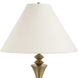 Flared Brass Table Lamp | Uttermost Shaefer