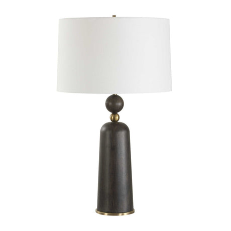 Wooden Cylindrical Table Lamp | Uttermost McQuinn