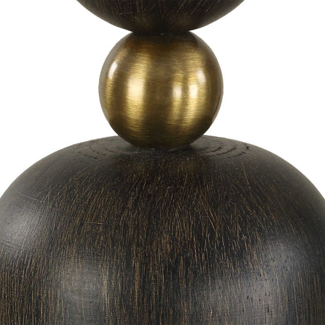 Wooden Cylindrical Table Lamp | Uttermost McQuinn