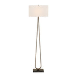 Minimalist Bronze Floor Lamp | Uttermost Galloway