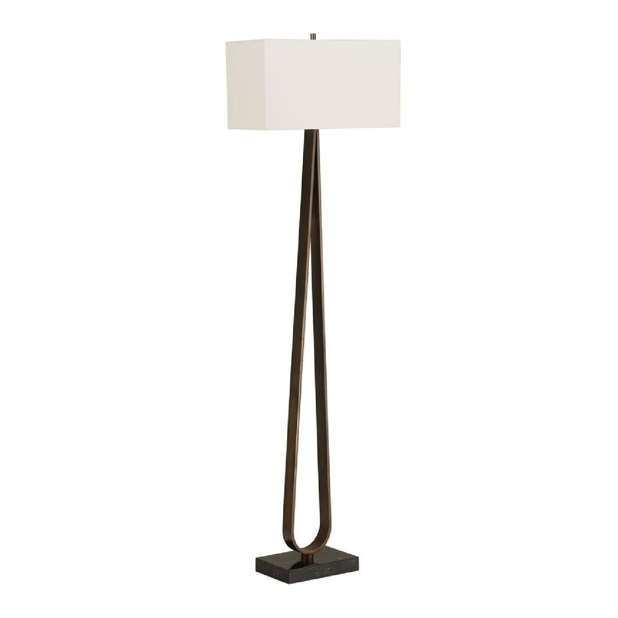 Minimalist Bronze Floor Lamp | Uttermost Galloway