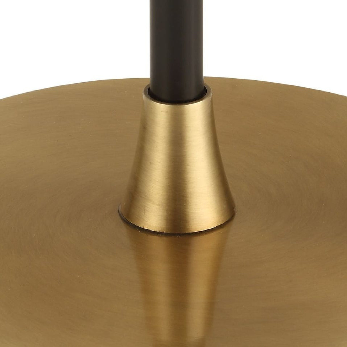 Tapered Black Metal Floor Lamp | Uttermost Stowe