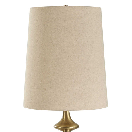 Modern European furniture - Brown Marble Buffet Lamp - www.oroa.com