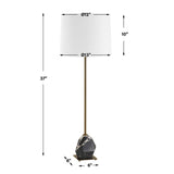 Faceted Marble Buffet Lamp | Uttermost Rowland