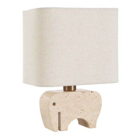 Modern European furniture - Travertine Elephant Accent Lamp - www.oroa.com