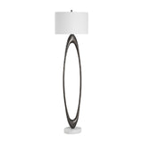 Bronze Open Oval Floor Lamp | Uttermost Sonic