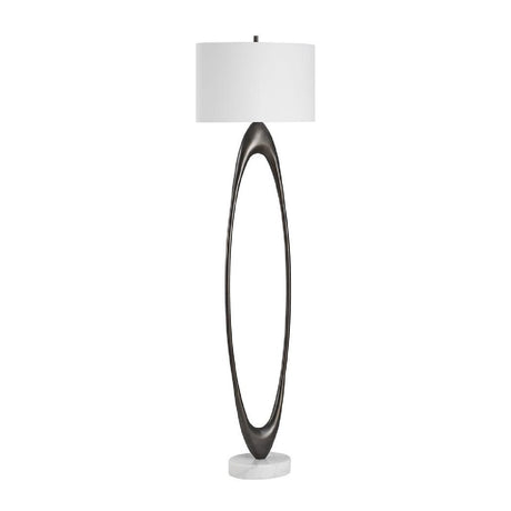 Bronze Open Oval Floor Lamp | Uttermost Sonic