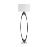 Bronze Open Oval Floor Lamp | Uttermost Sonic