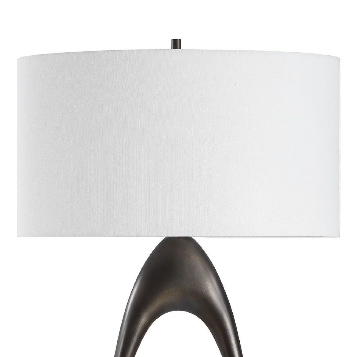 Bronze Open Oval Floor Lamp | Uttermost Sonic