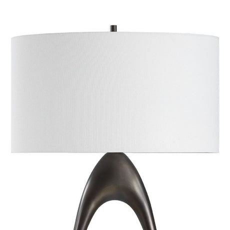 Bronze Open Oval Floor Lamp | Uttermost Sonic