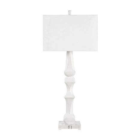 White Sculptural Table Lamp | Uttermost Mayme