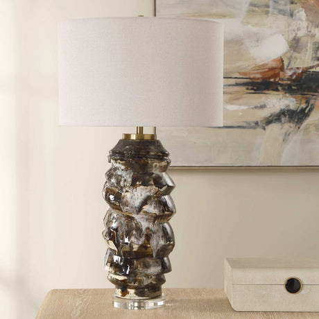 Drip Glaze Ceramic Table Lamp | Uttermost Cuoco
