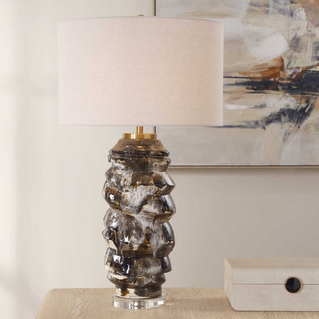 Drip Glaze Ceramic Table Lamp | Uttermost Cuoco